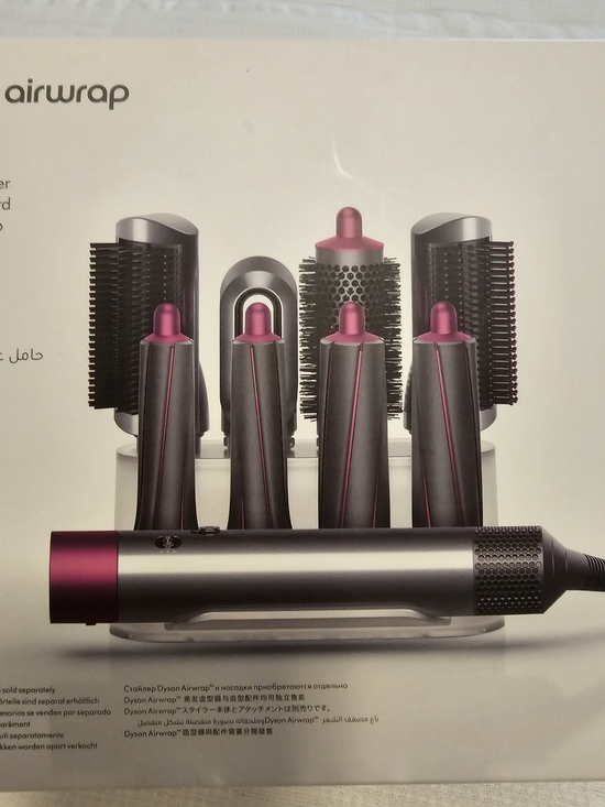 Dyson Airwrap Display Stand - White & Fuchsia main image 6
